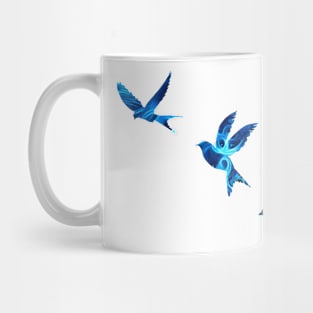 Blue Birds Mug